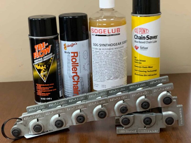 Lubrication of Roller Chains